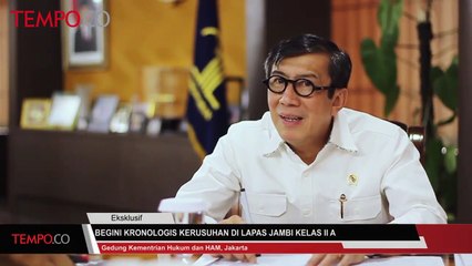 Begini Kronologis Kerusuhan Lapas Kelas II A Jambi