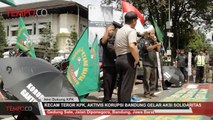 Kecam Teror KPK, Aktivis Korupsi Bandung Gelar Aksi Solidaritas