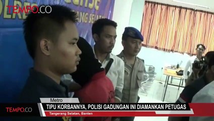 Tipu Korbannya, Polisi Gadungan ini Diamankan Petugas