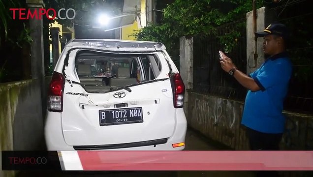 Hujan Badai Akibatkan Bangunan Sekolah Ambruk di Serpong