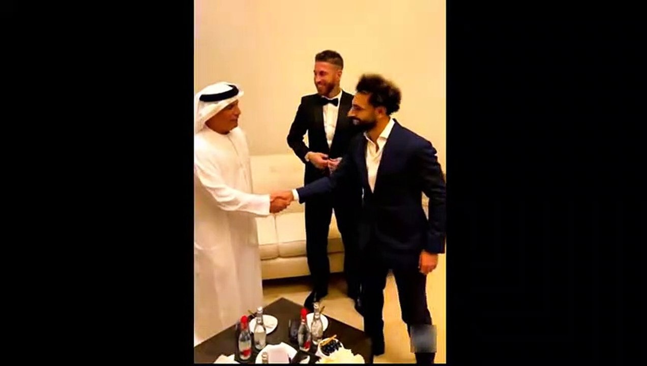 فيديو مصالحة محمد صلاح و راموس