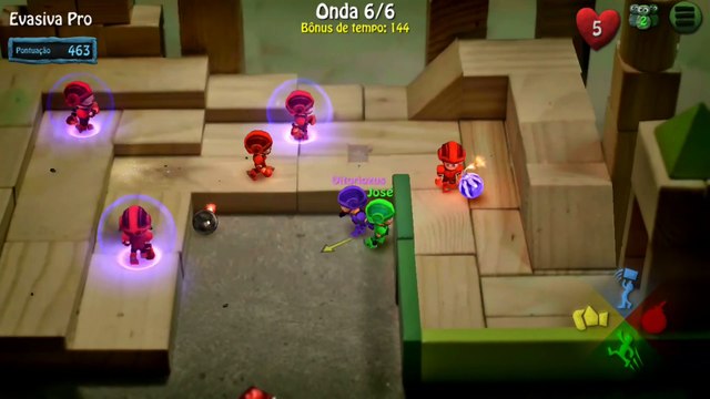 [+12] BombSquad - Muita diversão, muitas risadas jogando com meu filho, explodimos varias coisas.