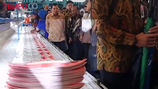 Wapres Jusuf Kalla Luncurkan Program Vokasi Industri