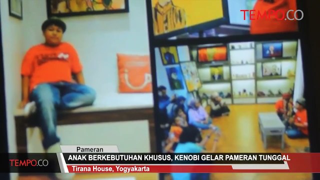 Anak Berkebutuhan Khusus, Kenobi Gelar Pameran Tunggal