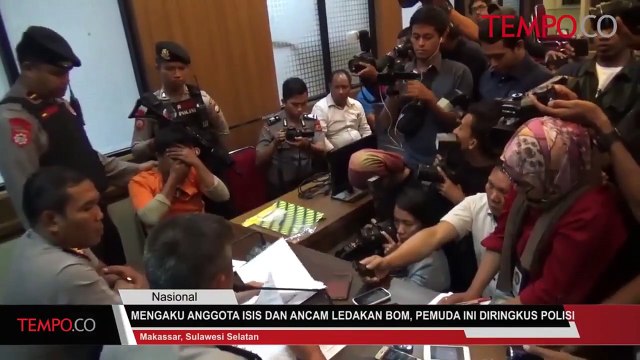 Mengaku Anggota ISIS Dan Ancam Ledakan Bom, Pemuda Ini Diringkus Polisi