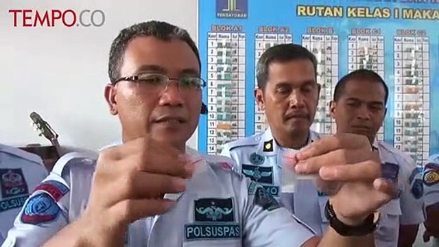 Petugas Rutan Sita Senjata Tajam dan Sabu di Dalam Popok