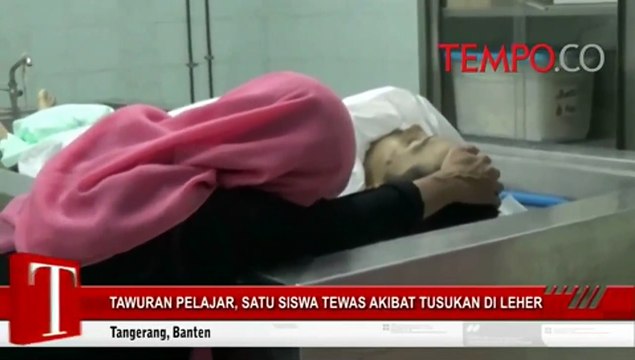 Tawuran Pelajar, Satu Siswa Tewas Akibat Tusukan di Leher