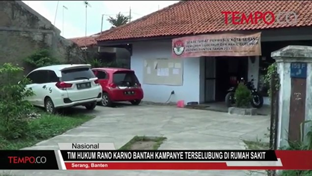 Tim Hukum Rano Karno Bantah Kampanye Terselubung di Rumah Sakit