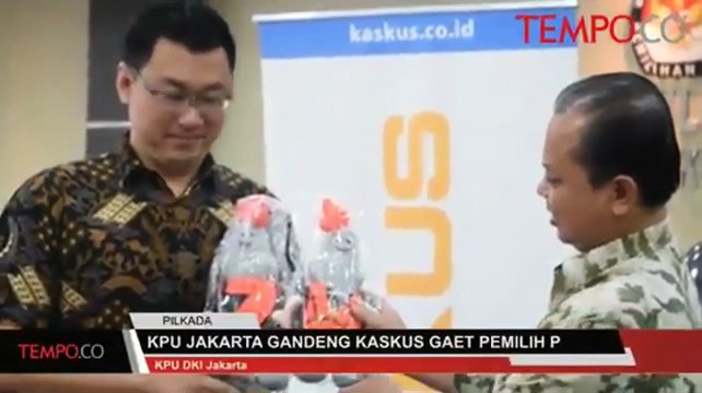 KPU Jakarta Gandeng Kaskus Gaet Pemilih Pemula