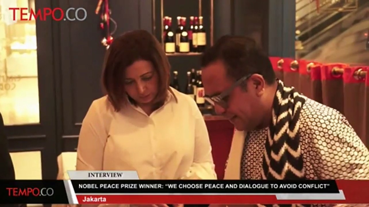 Nobel Prize Winner Ouided Bouchamaoui: We Choose Peace and Dialogue to Avoid Conflict