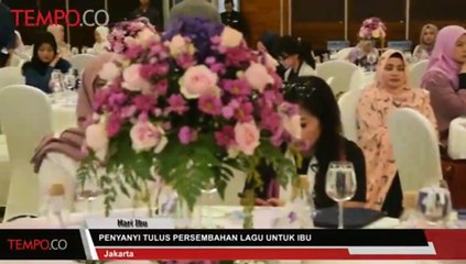 Penyanyi Tulus Persembahkan Lagu untuk Ibu