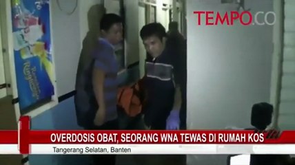 Overdosis Obat, Seorang WNA Tewas di Rumah Kos