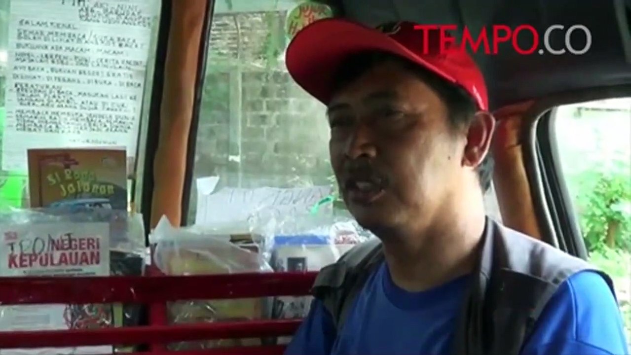Taman Baca Ala Sopir Angkot