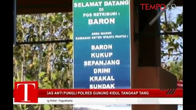 Satgas Antipungli Polres Gunung Kidul Tangkap Tangan 2 PNS