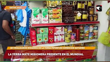La yerba mate misionera presente en el Mundial