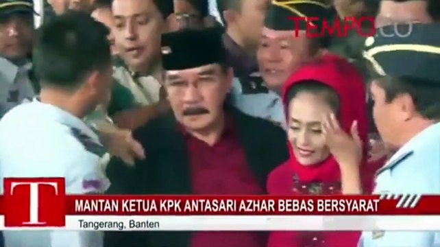 Mantan Ketua KPK Antasari Azhar Bebas Bersyarat