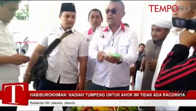 Habiburokhman: Hadiah Tumpeng Untuk Ahok Ini Tidak Ada Racunnya