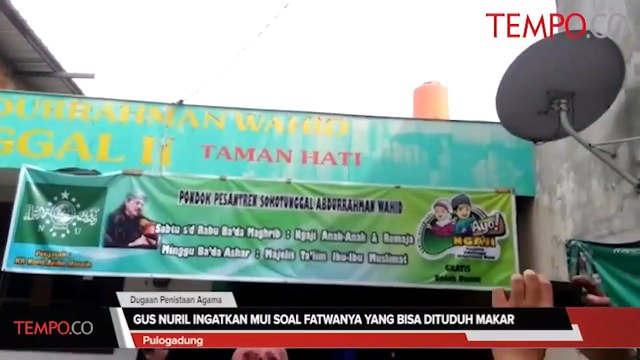 Gus Nuril Ingatkan MUI soal Fatwanya yang Bisa Dituduh Makar