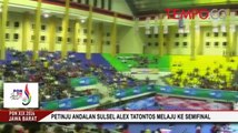 PON XIX: Petinju Andalan Sulsel Alex Tatontos Melaju ke Semifinal