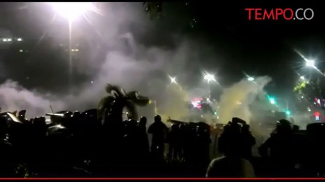 Unjuk Rasa 4 November Ricuh, Polisi dan Pendemo Bentrok