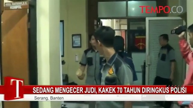 Sedang Mengecer Judi, Kakek 70 Tahun Diringkus Polisi
