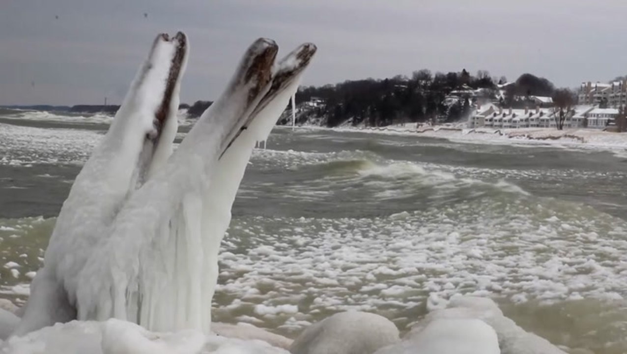 How warmer lakes impact lake-effect snow chances