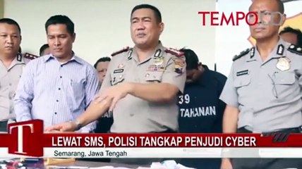 Lewat SMS, Polisi Tangkap Penjudi Cyber
