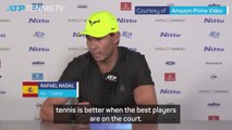 Djokovic playing Australian Open is 'best news possible' - Nadal