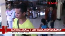 Polair Sulsel Gagalkan 36 Calon TKI Ilegal yang Akan ke Malaysia