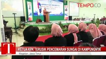 Ketua KPK Terusik Pencemaran Sungai di Kampungnya