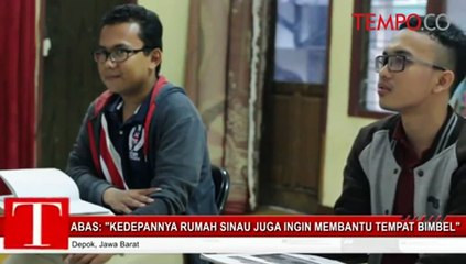 Abas: "Kedepannya Rumah Sinau Juga Ingin Membantu Tempat Bimbel"