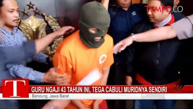 Guru Ngaji 43 Tahun Ini, Tega Cabuli Muridnya Sendiri