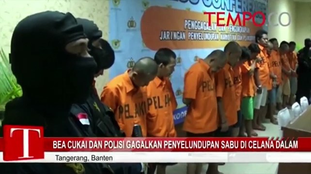 Bea Cukai dan Polisi Gagalkan Penyelundupan Sabu di Celana Dalam