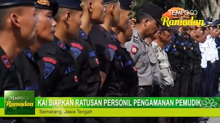 KAI Siapkan Ratusan personil Pengamanan Pemudik