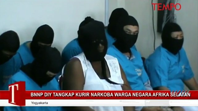 BNNP DIY Tangkap Kurir Sabu Warga Negara Afrika Selatan