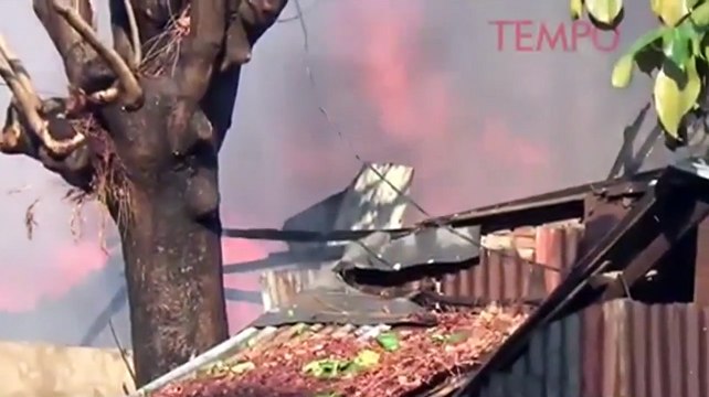 Akibat Korsleting Listrik, 7 Rumah Ludes Terbakar