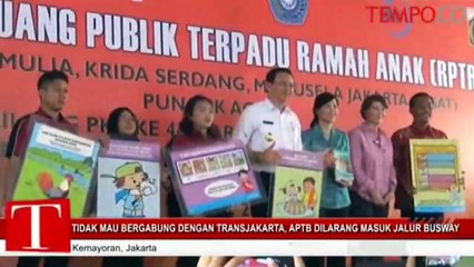 Ahok: APTB Dilarang Masuk Jalur Busway kalau...