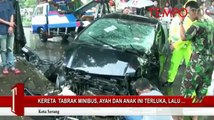 Kereta Tabrak Minibus, Ayah dan Anak Ini Terluka, lalu...