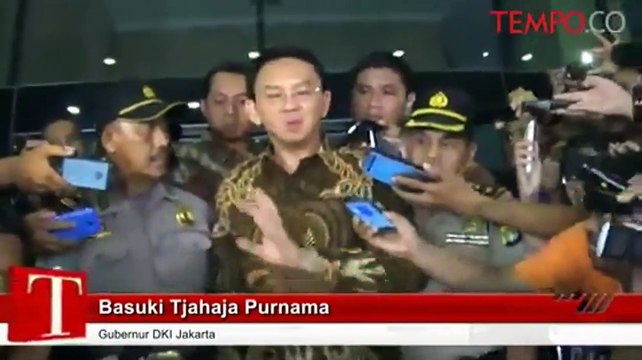 12 Jam Diperiksa KPK, Ahok: BPK Sembunyikan Kebenaran