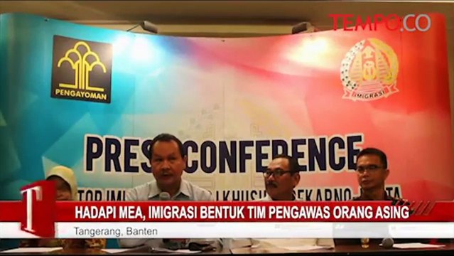 Hadapi MEA, Imigrasi Bentuk Tim Pengawas Orang Asing
