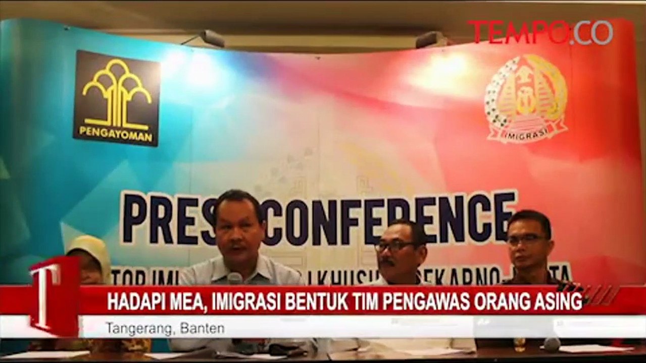 Hadapi MEA, Imigrasi Bentuk Tim Pengawas Orang Asing
