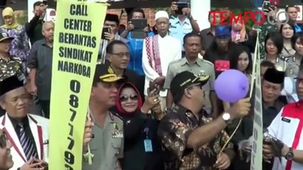 Berstatus Darurat, Banten Nyatakan Perang terhadap Narkoba