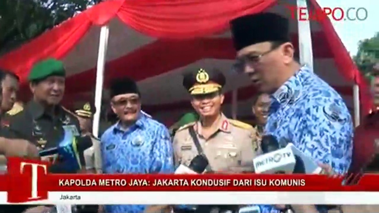 Kapolda Metro Jaya: Jakarta Kondusif dari Isu Komunisme