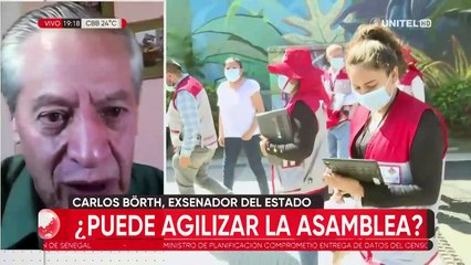 Carlos Böhrt  se refiere al debate de la ley del Censo