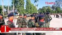 Pasukan Anti Teror Berangkat ke Poso Sisir Sisa kelompok Santoso
