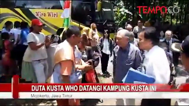 Duta Kusta WHO Datangi Kampung Kusta Ini