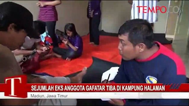 Sejumlah Eks Anggota Gafatar Tiba di Kampung Halaman