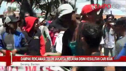 Dampak Reklamasi Teluk Jakarta, Nelayan Disini Kesulitan Cari Ikan