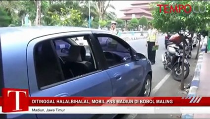 Ditinggal Halalbihalal, Mobil PNS Madiun Dibobol Maling