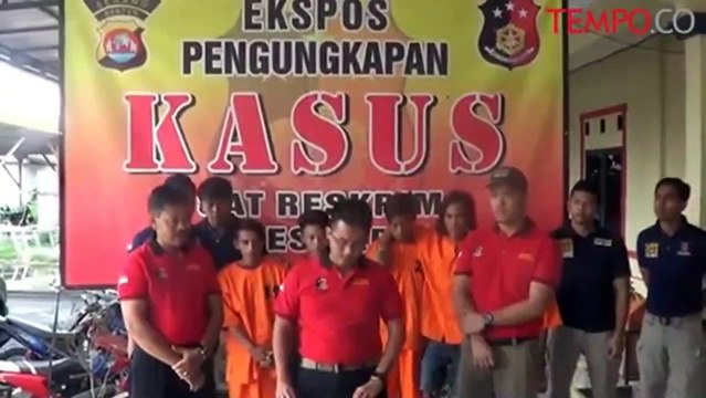 Polisi Tembak Otak Komplotan Spesialis Pencuri Kabel Gudang Pabrik